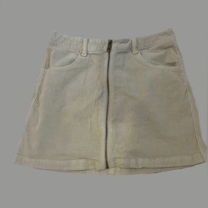 Corduroy skirt